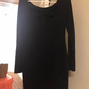 Black Long Sleeve Dress!